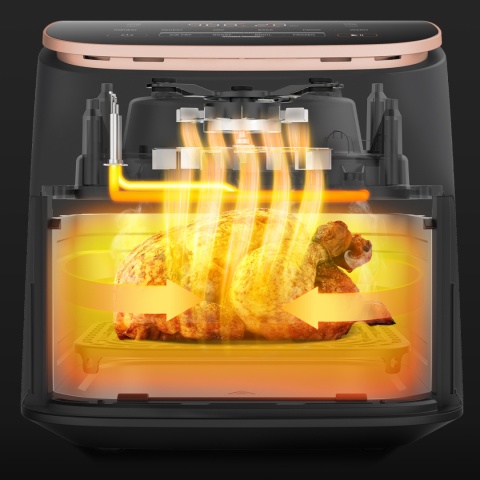 Frytkownica beztłuszczowa Cosori Turbo Blaze 6L 1725W - 9 programów