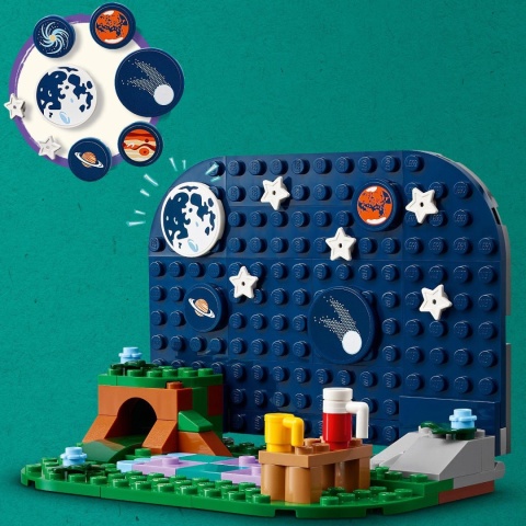 Lego Friends 42603 - Kamper Z Mobilnym Obserwatorium I Torebką Prezentową