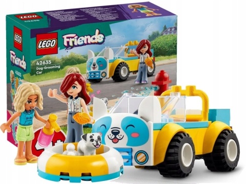 Lego Friends 42635 Samochód Do Pielęgnacji Psów Dla Dzieci +4 60 Elementów