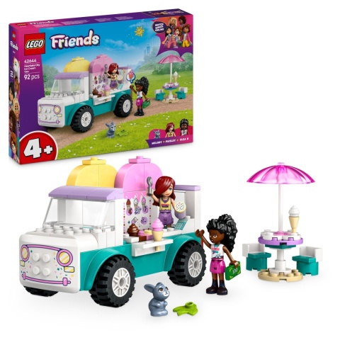 Lego Friends 42644 Furgonetka Z Lodami Heartlake - Zestaw Do Odgrywania Ról