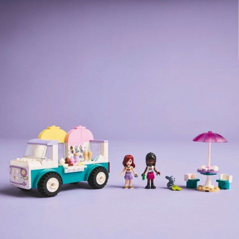 Lego Friends 42644 Furgonetka Z Lodami Heartlake - Zestaw Do Odgrywania Ról