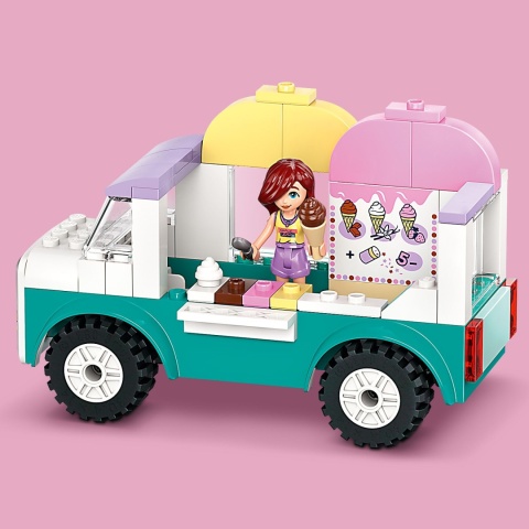 Lego Friends 42644 Furgonetka Z Lodami Heartlake - Zestaw Do Odgrywania Ról