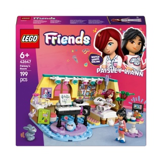 LEGO FRIENDS 42647 POKÓJ PAISLEY - ZESTAW 199 ELEMENTÓW DLA DZIECI 6+.