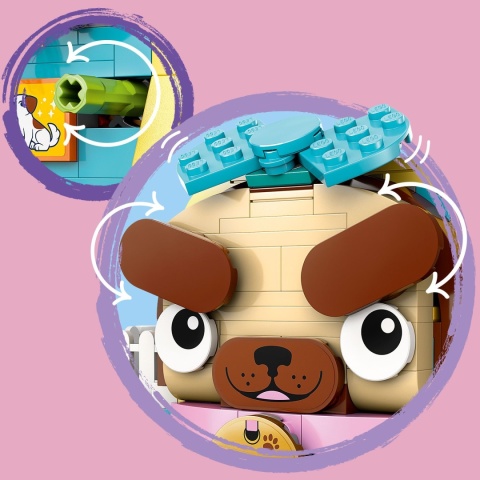 Lego Friends 42650 Sklep Dla Zwierząt: Minifigury I Akcesoria Do Zabawy