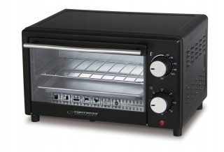 Mini piekarnik Esperanza CALZONE 10L, 900W, z timerem i akcesoriami