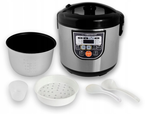 Multicooker Esperanza Cooking Mate 860W 5L z funkcją parowaru 11 w 1