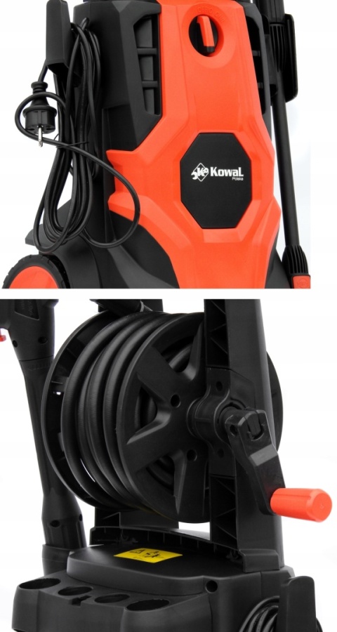 Myjka ciśnieniowa KowaL 280B-S 2800W z metalową pompą i akcesoriami