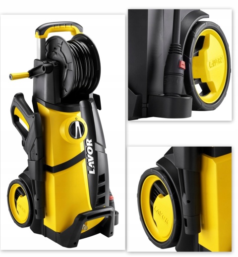 Myjka ciśnieniowa LAVOR 180 BAR 2500W z Turbo dyszą i wężem 8m