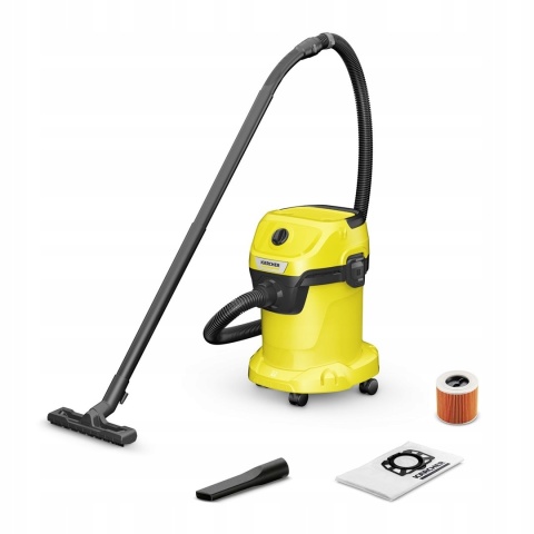 Odkurzacz Karcher Wd 3 V-17/4/20 1000W 17L Mokre I Suche Z Wężem 4M