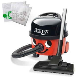 Odkurzacz Przemysłowy Numatic Henry HVR 200 z HEPA-FLO i 10m Przewodem
