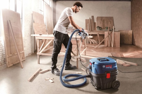 Odkurzacz przemysłowy Bosch GAS 12-25 PL 1250W 25L z systemem samooczyszczania