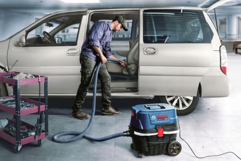 Odkurzacz przemysłowy Bosch GAS 12-25 PL 1250W do pracy na mokro i sucho