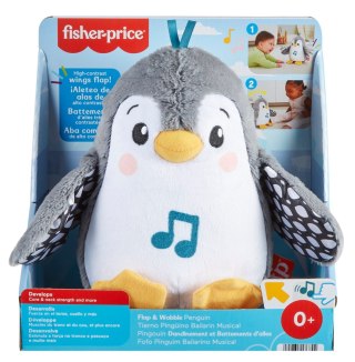 Fisher-Price Muzyczny Pingwinek Kiwaczek Zabawka Sensorialna Dla Niemowięt