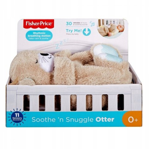 Fisher Price Wydra Uspokajacz + Muzyka, Światła I Rytmem Oddechu - 0-24 M