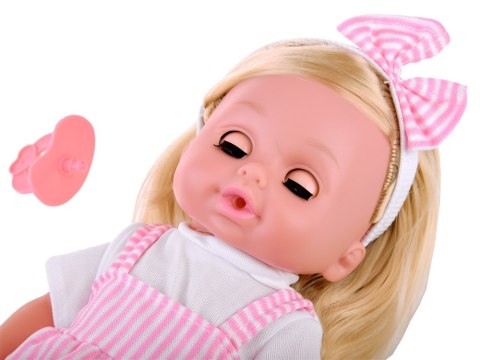 Interaktywna Lalka Dziecięca 30Cm Mówi, Płacze, Sika, Z Nocnikiem Smoczkiem
