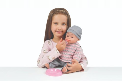Interaktywna Lalka Siusiająca 43Cm, Reagująca Na Kołysanie + Akcesoria