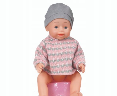 Interaktywna Lalka Siusiająca 43Cm, Reagująca Na Kołysanie + Akcesoria