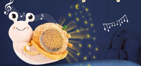 Interaktywny Śpioszek Projektor Gwiazd - Maskotka I Usypiacz Dla Dzieci