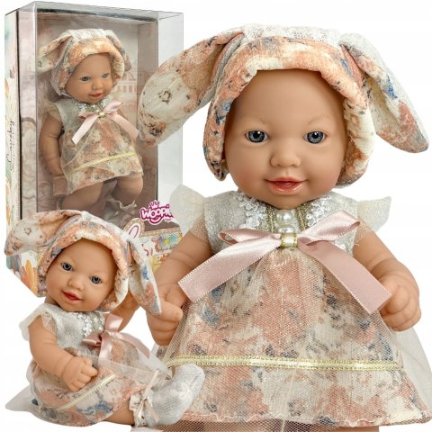 Lalka Bobas 24Cm W Ubranku Króliczek Realistyczna Woopie Royal Do Zabawy