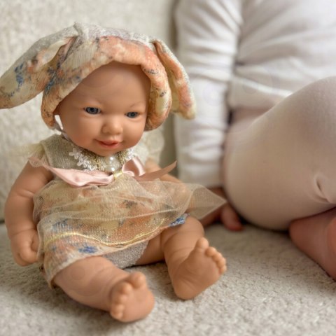 Lalka Bobas 24Cm W Ubranku Króliczek Realistyczna Woopie Royal Do Zabawy