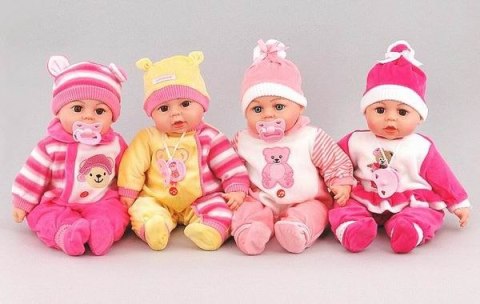 Lalka Bobas 45Cm Mówi Śpiewa Po Polsku Realistyczny Dzidiusz Ze Smoczkiem