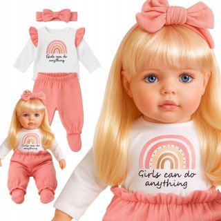 Lalka Interaktywna Happy Kiddo 56Cm - Mówi, Śpiewa, Uczy Angielskiego!