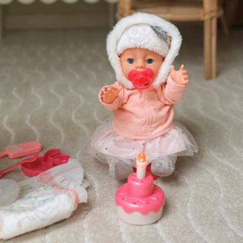 Lalka Interaktywna Woopie Mała Zosia 35Cm Urodziny Z Tortem I Akcesoriami