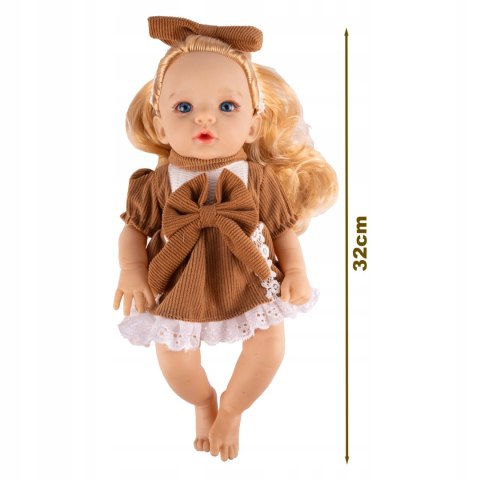 Lalka Oliwia 32Cm Realistyczna, Długie Włosy, Ruchome Kończyny, Prezent 3+