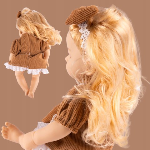 Lalka Oliwia 32Cm Realistyczna, Długie Włosy, Ruchome Kończyny, Prezent 3+