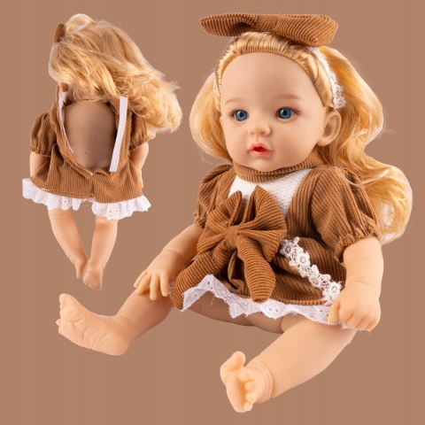 Lalka Oliwia 32Cm Realistyczna, Długie Włosy, Ruchome Kończyny, Prezent 3+