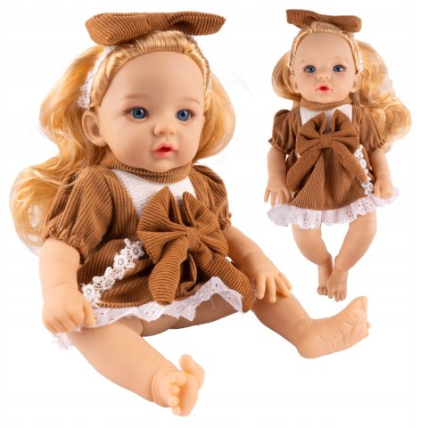 Lalka Oliwia 32Cm Realistyczna, Długie Włosy, Ruchome Kończyny, Prezent 3+