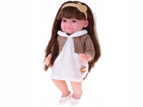 Lalka Tosia 30Cm - Miękka Guma, Długie Włosy, Uroczy Uśmiech, Z Akcesoriami