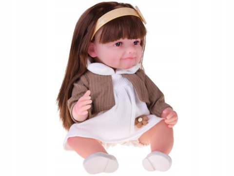 Lalka Tosia 30Cm - Miękka Guma, Długie Włosy, Uroczy Uśmiech, Z Akcesoriami