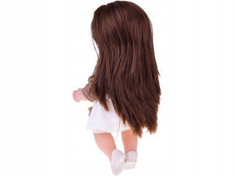 Lalka Tosia 30Cm - Miękka Guma, Długie Włosy, Uroczy Uśmiech, Z Akcesoriami