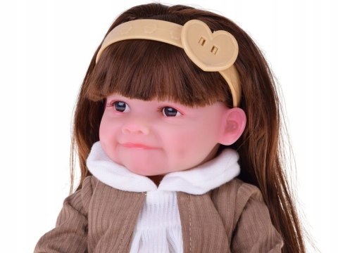 Lalka Tosia 30Cm - Miękka Guma, Długie Włosy, Uroczy Uśmiech, Z Akcesoriami