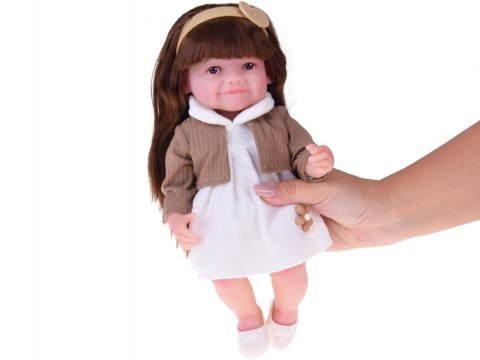 Lalka Tosia 30Cm - Miękka Guma, Długie Włosy, Uroczy Uśmiech, Z Akcesoriami