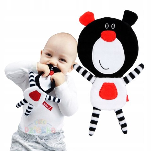 Mom'S Care Szeleścik Misio Buu Sensorialna Przytulanka - 0M+ Kontrastowa
