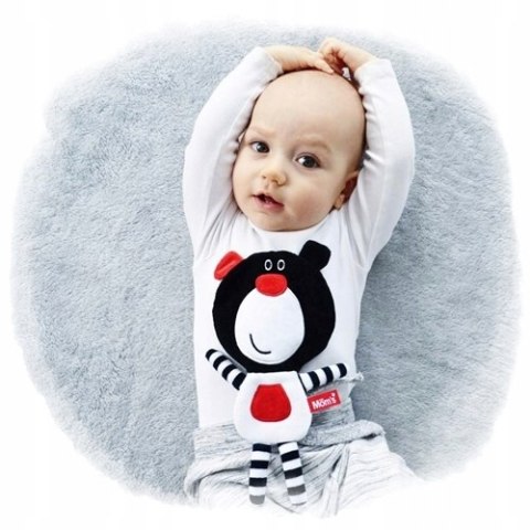 Mom'S Care Szeleścik Misio Buu Sensorialna Przytulanka - 0M+ Kontrastowa
