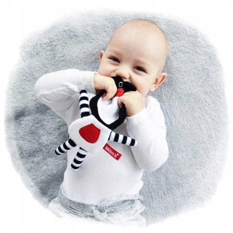 Mom'S Care Szeleścik Misio Buu Sensorialna Przytulanka - 0M+ Kontrastowa