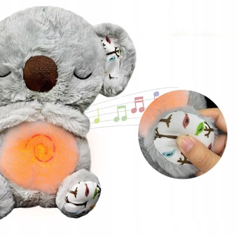 Przytulanka Koala Z Funkcją Oddychania, Światłem I Muzyką - Uspokajacz