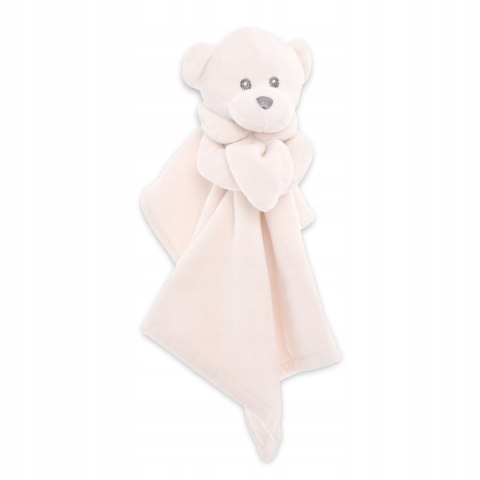 Przytulanka Komforter Lorelli Miś Uspokajacz 0+ Beige Natural Ultra Miękka