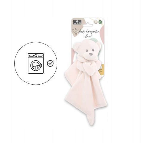 Przytulanka Komforter Lorelli Miś Uspokajacz 0+ Beige Natural Ultra Miękka