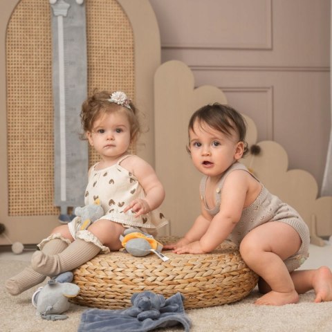 Przytulanka Komforter Lorelli Miś Uspokajacz 0+ Beige Natural Ultra Miękka