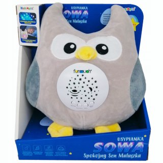 Przytulanka Sowa Norimpex Z Projektorem I Pozytwą Na Spokojny Sen Dziecka