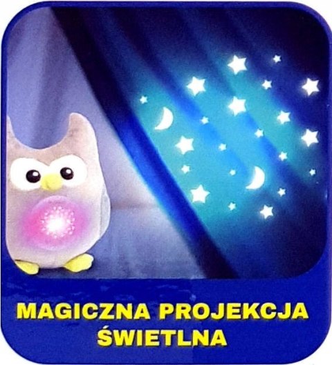 Przytulanka Sowa Norimpex Z Projektorem I Pozytwą Na Spokojny Sen Dziecka