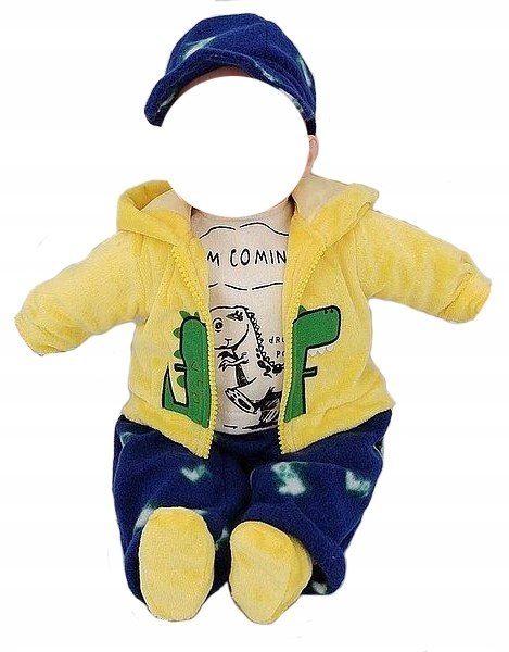 Ubranko Baby Dla Lalki 35-45Cm Kurtka Pajac 269, Realistyczne I Prale Nowe