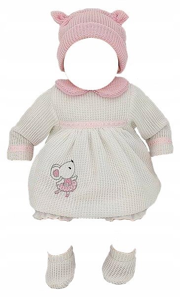Ubranko Baby Dla Lalki 35-45Cm Kurtka Pajac 269, Realistyczne I Prale Nowe