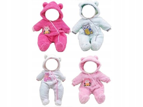 Ubranko Baby Dla Lalki 35-45Cm Kurtka Pajac 269, Realistyczne I Prale Nowe