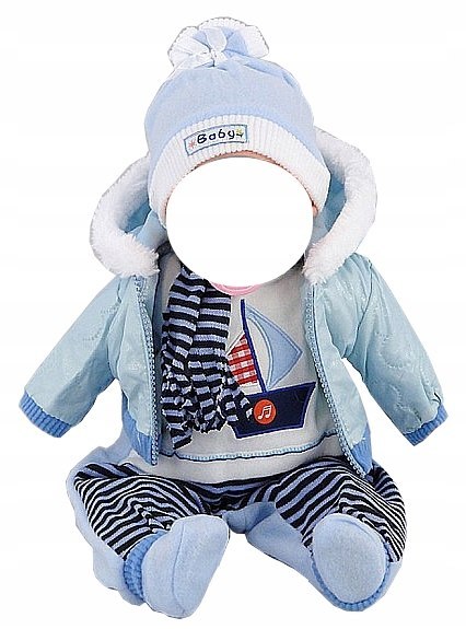 Ubranko Baby Dla Lalki 35-45Cm Kurtka Pajac 269, Realistyczne I Prale Nowe