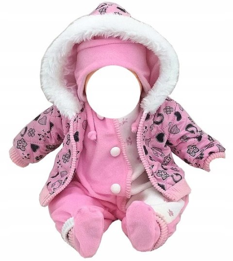 Ubranko Baby Dla Lalki 35-45Cm Kurtka Pajac 269, Realistyczne I Prale Nowe
